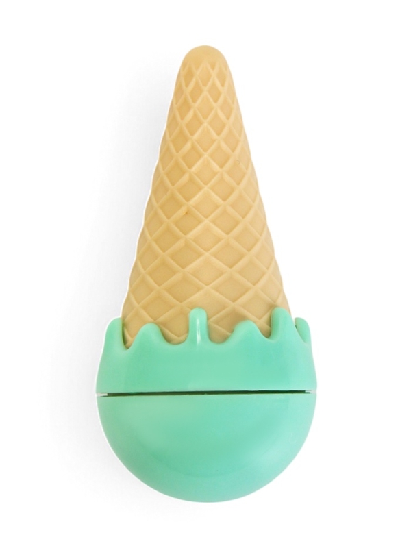 Игрушка для кошек из кошачьей мяты "Мороженное" на основании, 5 х 4 см, розовая
