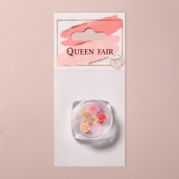 Фигурки для дизайна ногтей &laquo;Цветочный рай&raquo;, объёмные, МИКС