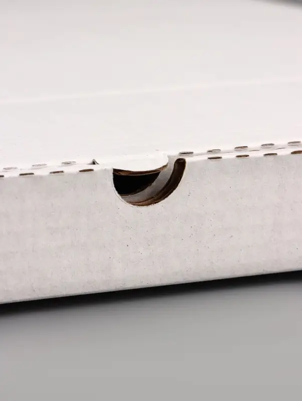 Коробка для пиццы, белая, 50 х 50 х 4 см