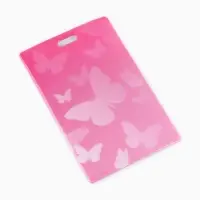 Чехол для бейджа &laquo;Бабочки&raquo;, 6,5 х 10,5 см
