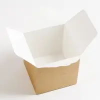 Коробка складная крафт, 10&times;10&times;10 см