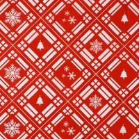 Упаковочная бумага на новый год тишью &laquo;Тёплого праздника&raquo;, 50 х 70 см