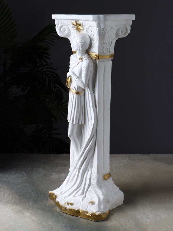 Колонна "Юноша" 25х20х65 см, золото