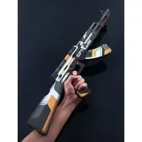 Набор сувенирное оружие &laquo;Некромантика&raquo;, автомат, пистолет, нож-штык, 3 шт