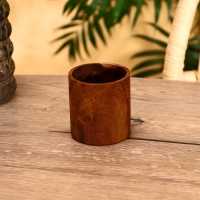 Стакан 8х8х8 см, тиковое дерево