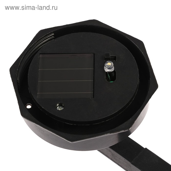 Садовый светильник на солнечной батарее &laquo;Шар&raquo;, 10 &times; 15 &times; 14 см, 1 LED, свечение белое