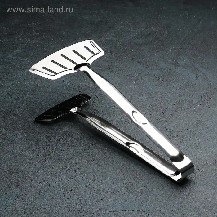 Щипцы кухонные Доляна &laquo;Маэстро&raquo;, 27,5 см, нержавеющая сталь