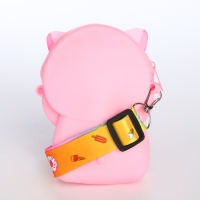 Сумка детская для девочки на молнии, &laquo;Выбражулька&raquo;, pop it, цвет розовый