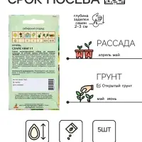 Семена Огурец"Слайс кинг"F1 5шт* Sakata