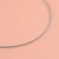 Спицы круговые, для вязания, с тефлоновым покрытием, с металлическим тросом, d=2.5 мм, 14/80 см