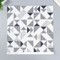 Бумага для скрапбукинга двусторонняя "Скандинавия" плотность 180 гр 30,5х32 см