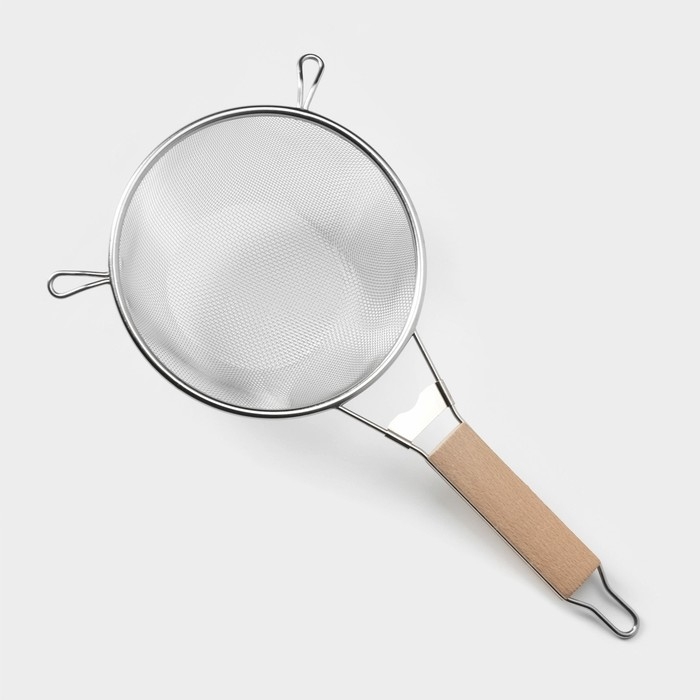 Сито для просеивания с ручкой Доляна &laquo;Стандарт&raquo;, d=18 см