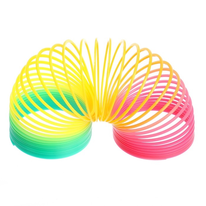 Пружинка - радуга &laquo;Котик&raquo;, виды МИКС, в шоубоксе