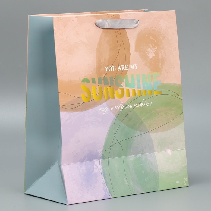Пакет подарочный ламинированный, упаковка, &laquo;Солнце моё&raquo;, 25.4 х 30.5 х 12.7 см