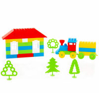 Конструктор &laquo;Строитель средний&raquo;, 95 деталей