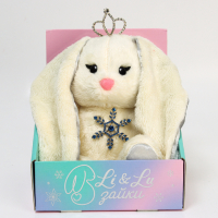 Новогодняя мягкая игрушка &laquo;Милая Li&raquo;, заяц, 25 см, на новый год