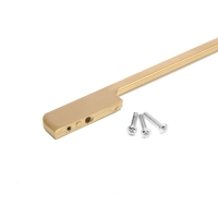 Ручка-скоба CAPPIO RSC023, алюминий, м/о 576 мм, цвет золотой
