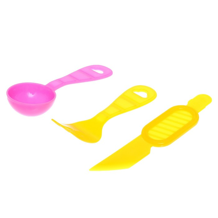 Набор для игры с пластилином &laquo;Зверюшки-печенюшки&raquo;, 5 баночек с пластилином