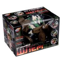 Шлем &laquo;Штурмовик&raquo;, световые и звуковые эффекты, работает от батареек