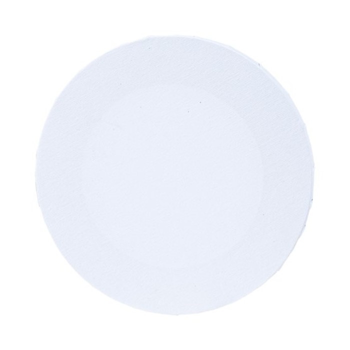 Холст на подрамнике хлопок 100%, круглый D-20 см, ЗХК "Сонет", акриловый грунт, среднее зерно, 280 г/м2, 233212120