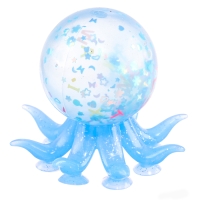 Мялка &laquo;Осьминожка&raquo; с водой, на присоске, виды МИКС