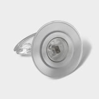 Держатель для зубных щёток на липучке Доляна, 6&times;6,5&times;6,5 см, цвет прозрачный