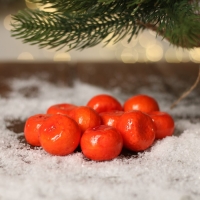 Основа для творчества и декора &laquo;Мандарин&raquo; набор 10 шт., размер 1 шт: 3,5&times;3,5&times;2,5 см