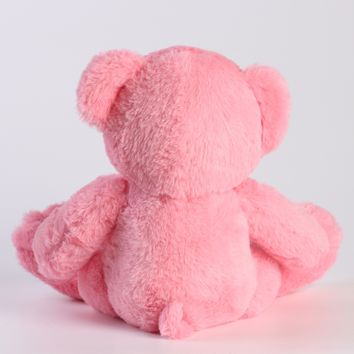 Мягкая игрушка &laquo;Медведь&raquo;, с бантом, 40 см, цвет розовый