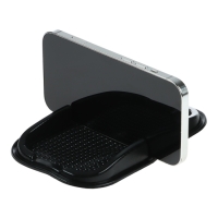 Коврик противоскользящий, 16&times;10&times;1.5, черный, набор 2 шт