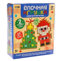 Набор для творчества &laquo;Ёлочная игрушка. Мозаика&raquo;, 2 шт., керамическая