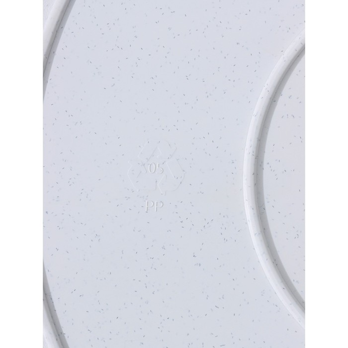 Горшок с поддоном &laquo;Борнео&raquo;, 25,8 л, цвет мраморный