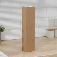 Держатель для бумажных полотенец подвесной Доляна 26&times;1,5&times;12 см, цвет чёрный