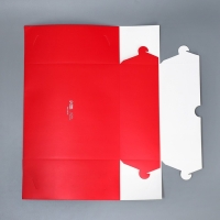 Коробка для капкейков и бенто-торта, кондитерская упаковка &laquo;Сердечки&raquo;, 25 х 25 х 10 см