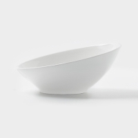 Салатник Hanna Kn&ouml;vell, 25.5&times;23 см, фарфор, белый