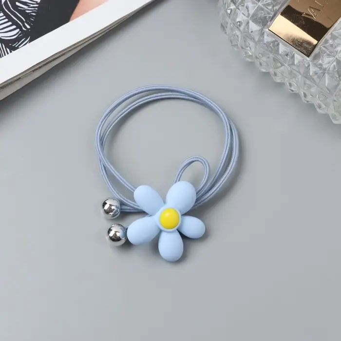 Резинка для волос "Патрисия" ромашка, микс