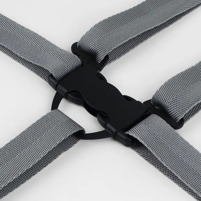 Фастекс 22, 25, 27 мм, пятерной, нагрузка до 35 кг, чёрный