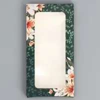 Коробка для шоколада, кондитерская упаковка, &laquo;Дорогому учителю&raquo;, с окном, 17.3 х 8.8 х 1.5 см