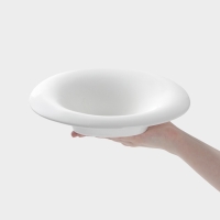 Тарелка Hanna Kn&ouml;vell, 25.5&times;22 см, фарфор, белая