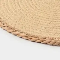 Салфетка плетеная 38х38 см "Мэг" цвет бежевый