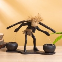 Сувенир &laquo;Абориген водонос&raquo;, 31&times;9&times;20 +/- 1 см, дерево