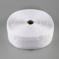 Шторная лента 60мм&times;50&plusmn;1м фиксированная сборка матовая 2 шнура