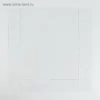 Коробка для кондитерских изделий с PVC крышкой &laquo;Эко&raquo;, 11.5 х 11.5 х 6 см