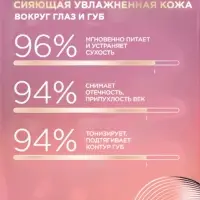 Крем-уход для кожи вокруг глаз и губ "Черный жемчуг" в период менопаузы, 15 мл