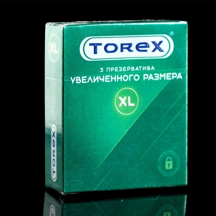 Презервативы &laquo;Torex&raquo; Увеличенного размера, 3 шт.