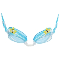 Очки для плавания детские &laquo;На волне&raquo; &laquo;Морской мир&raquo;, беруши, цвет голубой