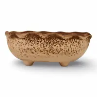 Декоративный горшок для цветов &laquo;Грибы&raquo;, 15&times;11&times;6 см, керамический, Greengo