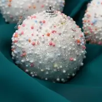 Набор шаров пластик d-8 см, 3 шт "Абель" колор