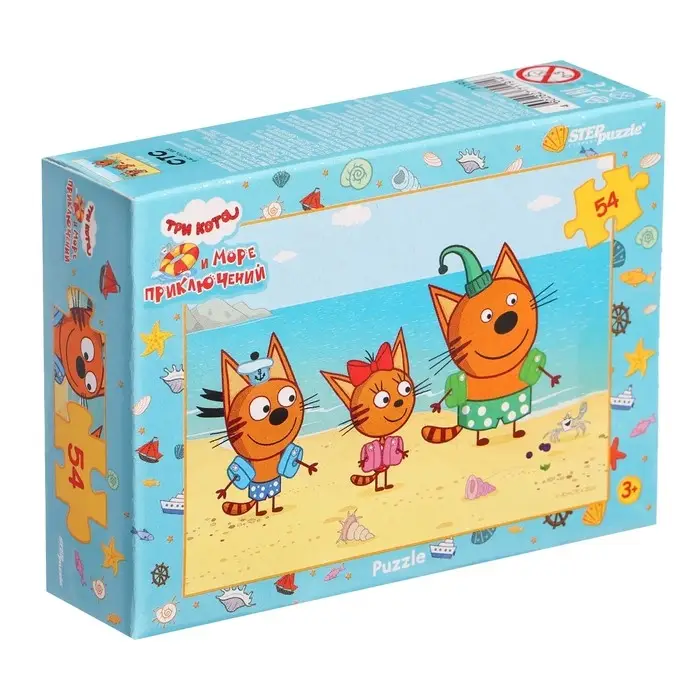 Пазл &laquo;Три кота&raquo;, 54 элемента