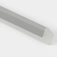 Водосгон для пола, силиконовый поворотный сгон 60 см, черенок нерж. сталь 58-97 см