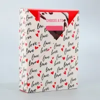 Коробка подарочная складная, упаковка, &laquo;Love&raquo;, 21 х 15 х 5 см